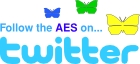 Follow the AES on twitter